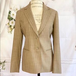 LAFAYETTE 148 NEW YORK  Ladies Taupe Blazer Jacket US 4